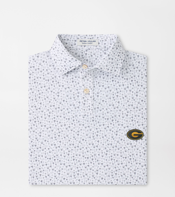 Grambling State Buzzer Beater Youth Performance Jersey Polo in White