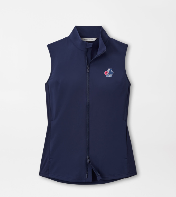 Cooperstown Montreal Expos Women's Dunes Vest in Navy