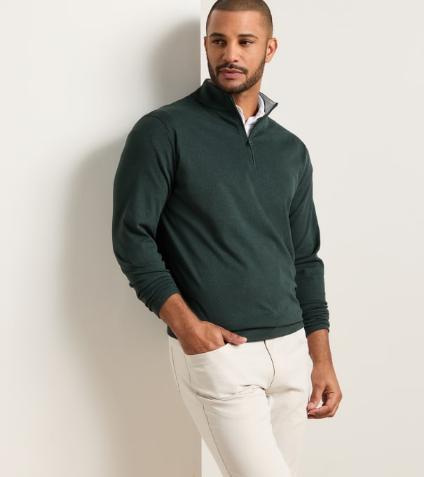Ardent Air Performance Quarter-Zip in PINE BROOK
