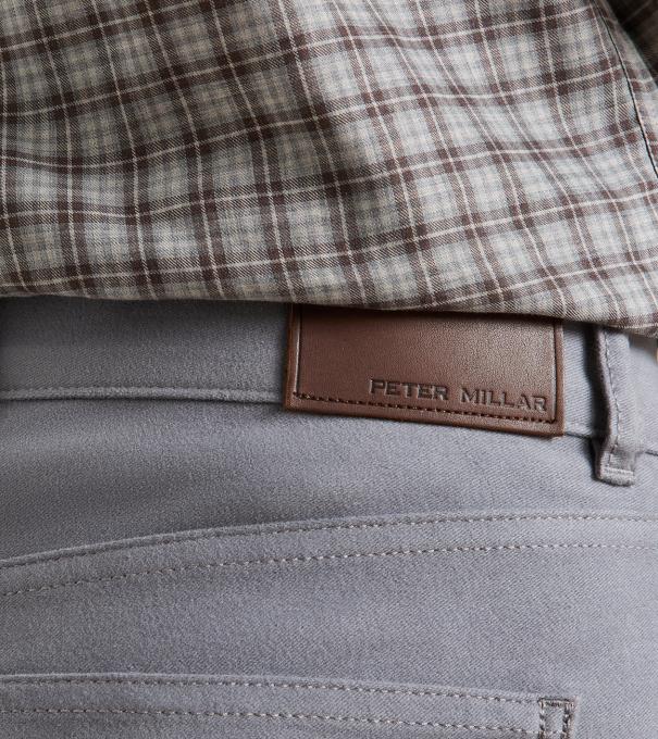 Manor Moleskin Five-Pocket Pant in Gale Grey
