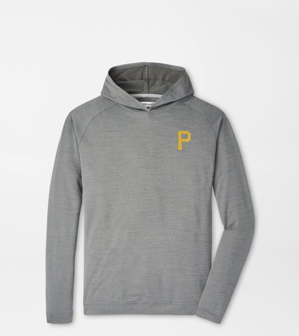 Pittsburgh Pirates Pine Performance Hoodie in Iron
