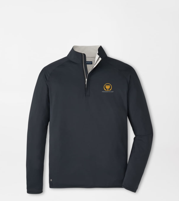 16th Presidents Cup Stealth Performance Quarter-Zip in Black