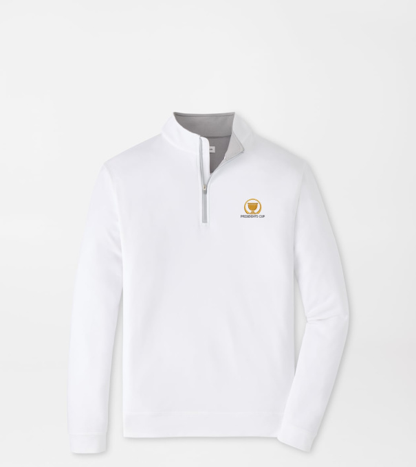 16th Presidents Cup Perth Performance Quarter-Zip in White