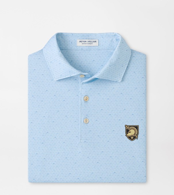 Army West Point On The Ball Performance Jersey Polo in PALE BLUE