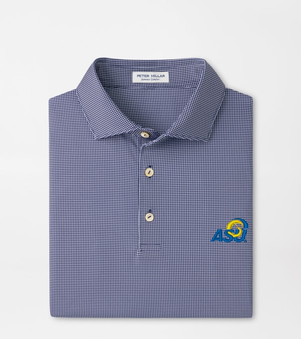 Angelo State University Border Performance Jersey Polo in Navy
