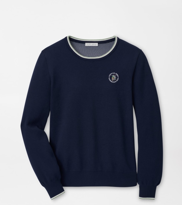 126th U.S. Open Coolspun Lite Cotton Crewneck in Navy
