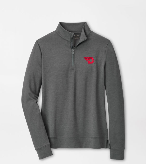 University of Dayton Women's Perth Performance Pullover in Iron