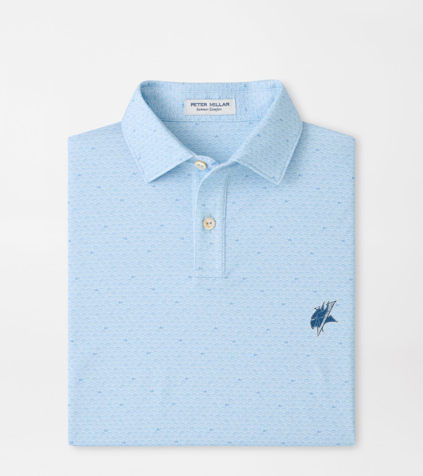 Elizabeth City On The Ball Youth Performance Jersey Polo in PALE BLUE
