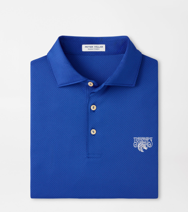 Fayettville State Hugo Performance Jersey Polo in Blue3