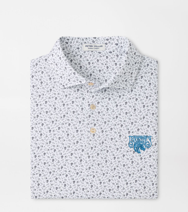 Fayettville State Kick Off Performance Jersey Polo in Gale Grey