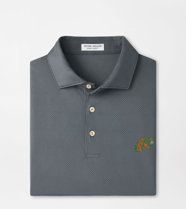 Florida A&M Hugo Performance Jersey Polo in Iron
