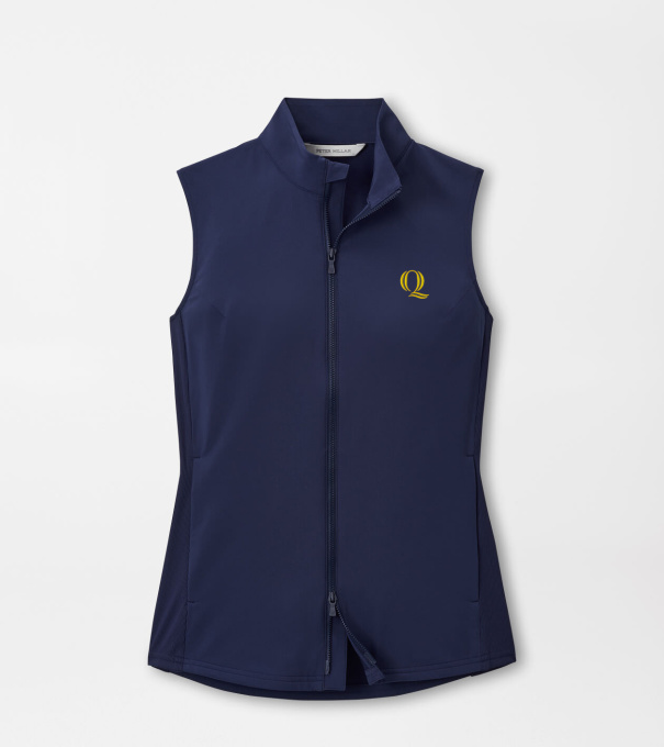 Quinnipiac Women's Dunes Vest in Navy