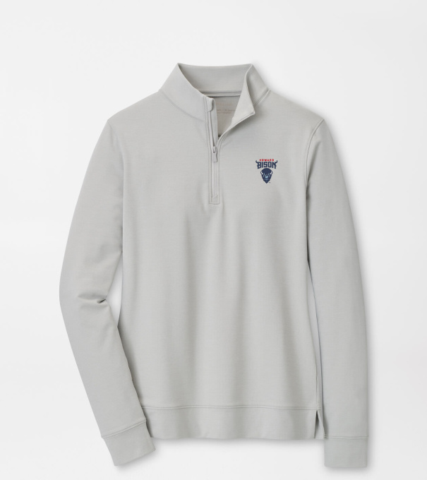 Howard University Women's Perth Performance Pullover in British Grey