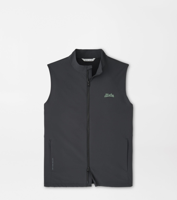 Michigan Vault Dunes Vest in Black