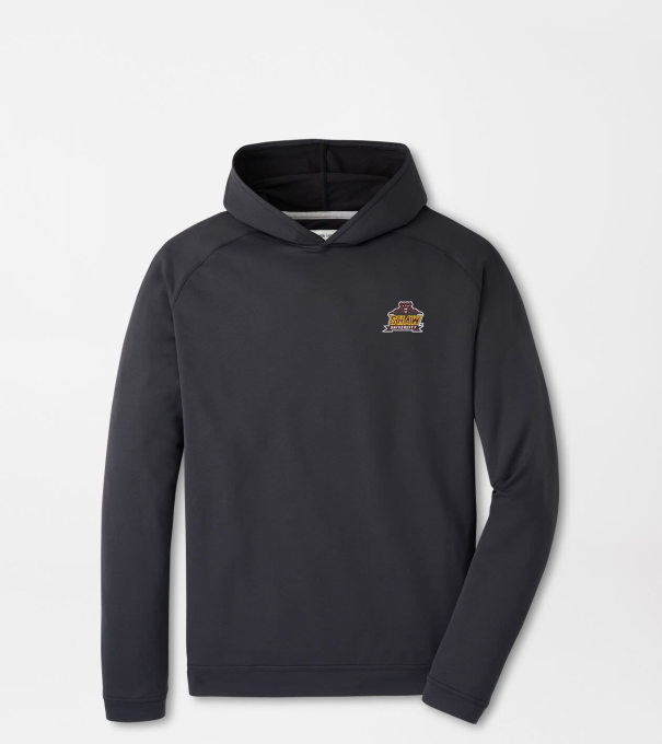Shaw University Pine Performance Hoodie in Black