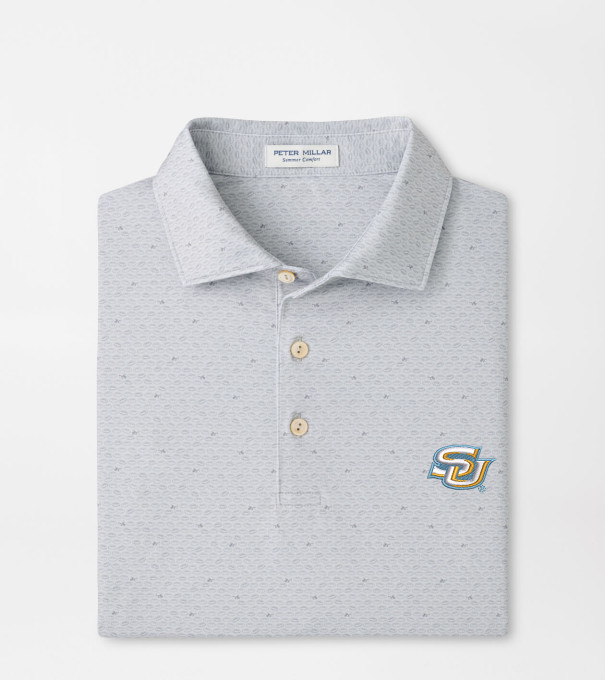 Southern University On The Ball Performance Jersey Polo in British Grey