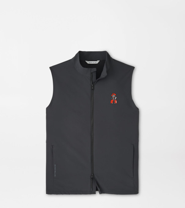 Oklahoma State Pistol Pete Dunes Vest in Black