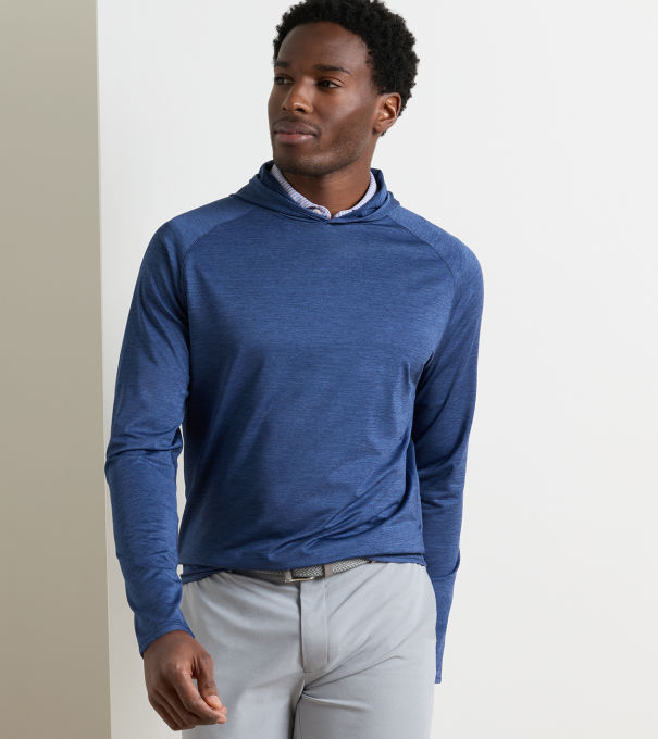 Stealth Performance Hoodie in Navy