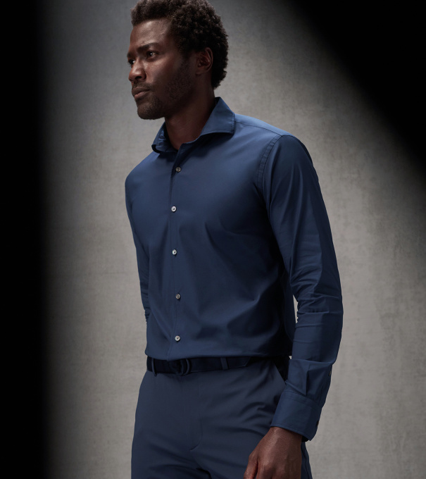 Pursuit Performance Twill Sport Shirt in PROVIDENCE BAY