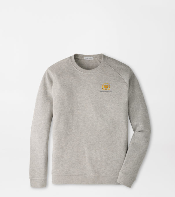 16th President's Cup Crown Comfort Knit Crew in Light Grey