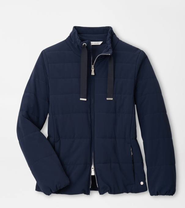 Robinson Air Quilted Jacket in Dark Navy