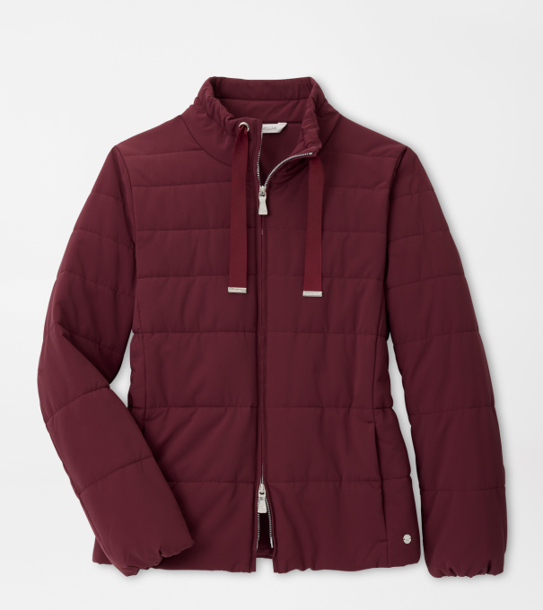 Robinson Air Quilted Jacket in OX BLOOD