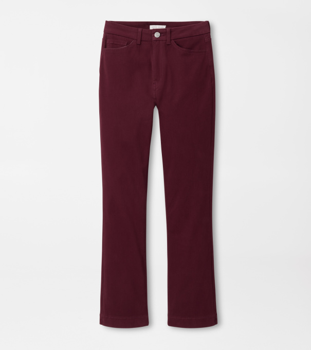 Karlie Kick Flare Pant in OX BLOOD