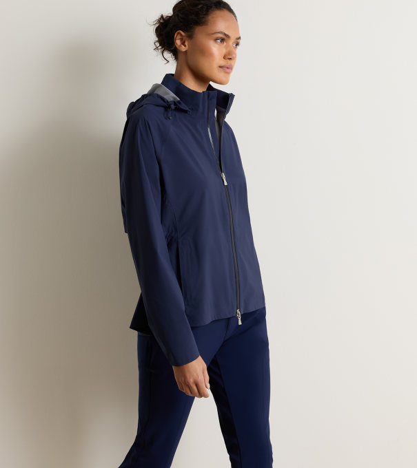 Surrey Waterproof Rain Jacket in Navy