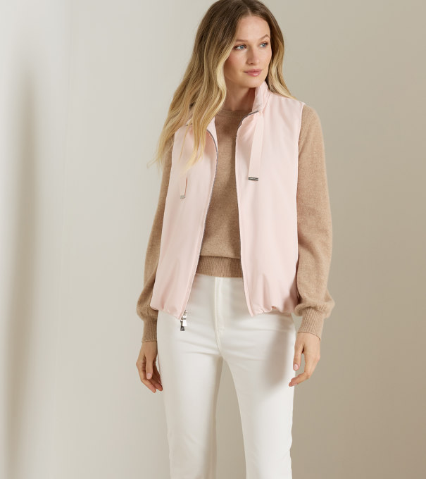 Robinson Air Vest in ROSEWATER