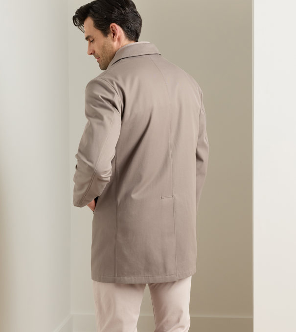 Bond 3-In-1 Trench Coat in BISCOTTI