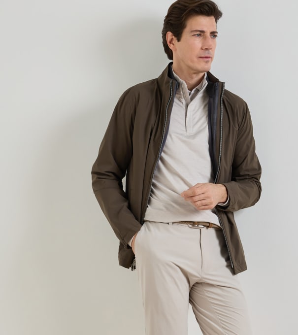 Ryder 3-In-1 Jacket in ASH BROWN