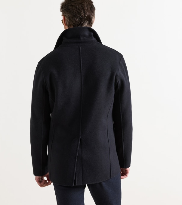 Arlington Peacoat in Dark Navy