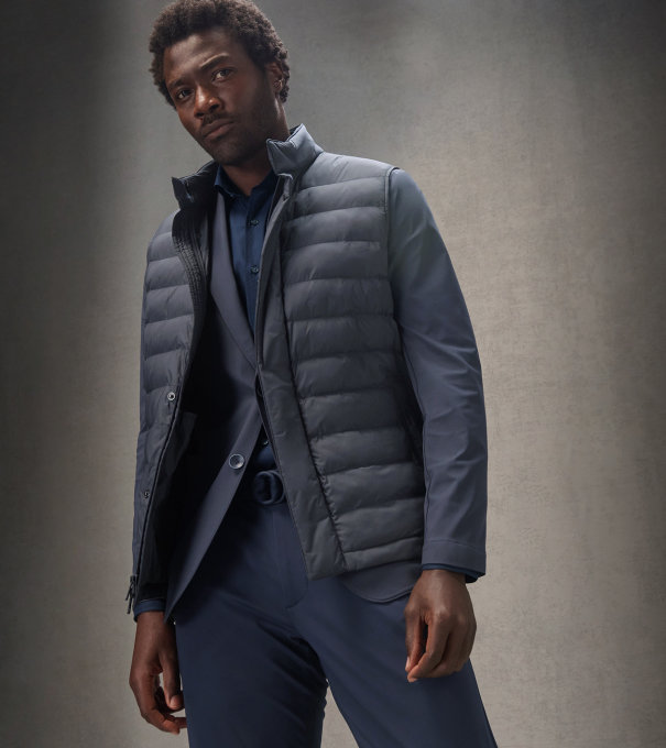 Pursuit Quilted Gilet in PROVIDENCE BAY