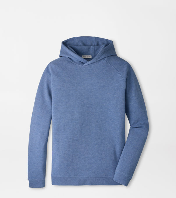 Crown Comfort Knit Hoodie in BLUE FREESIA