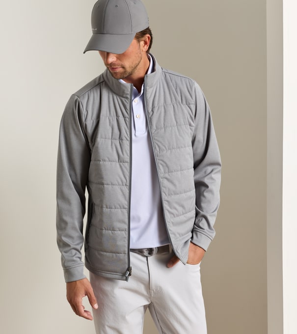 Merge Hybrid Jacket in OSLO GREY
