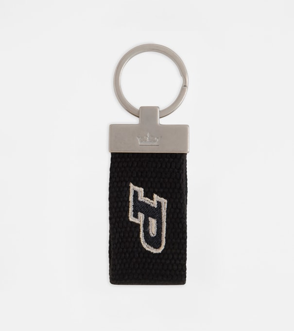 Purdue Key Chain in Black
