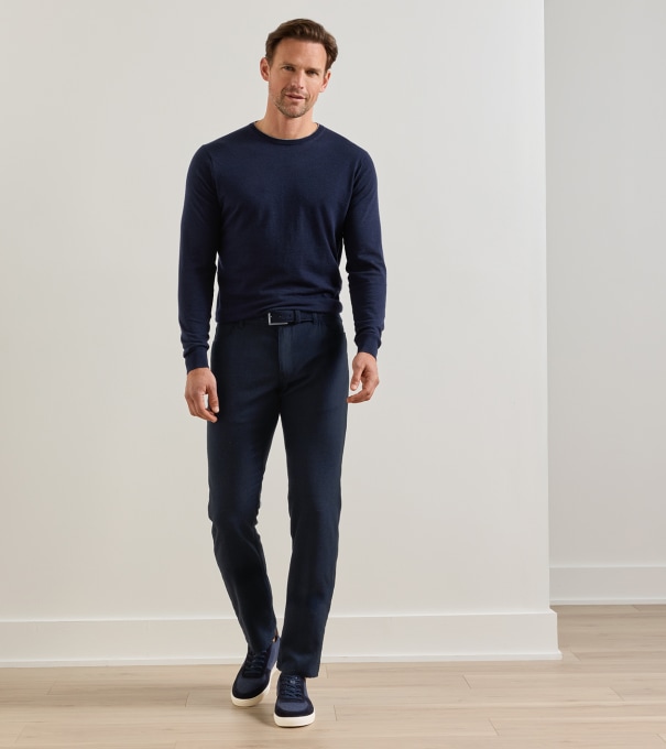 Excursionist Flex Alpine Five-Pocket Trouser in Navy