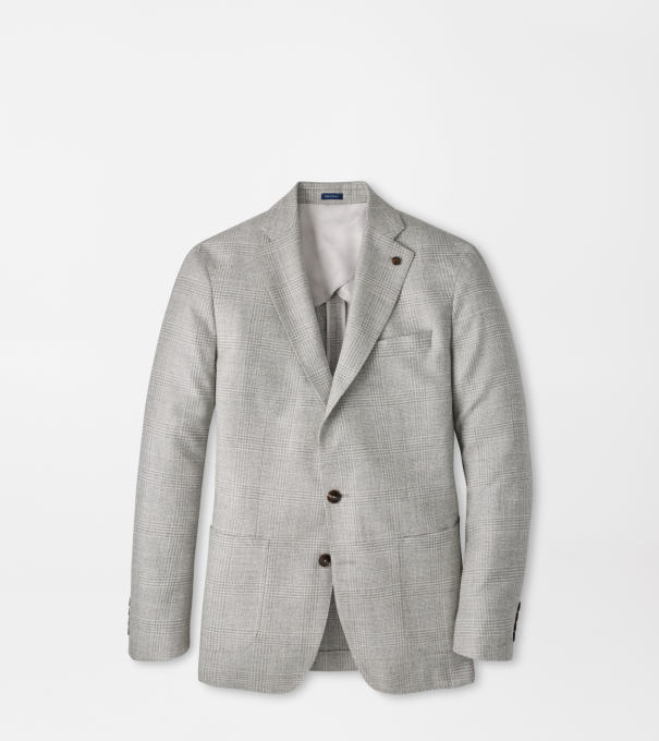 Foster Glen Plaid Soft Jacket in GREY PEARL