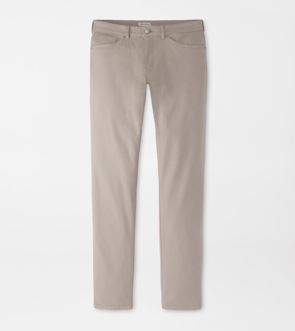 Crown Cotton Canvas Five-Pocket Pant in Battleship Grey