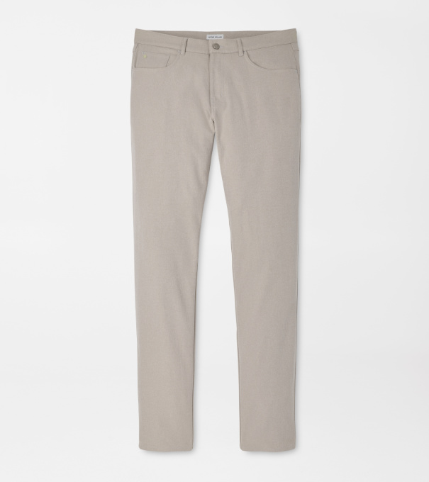 eb66 Melange Performance Five-Pocket Pant in Sand
