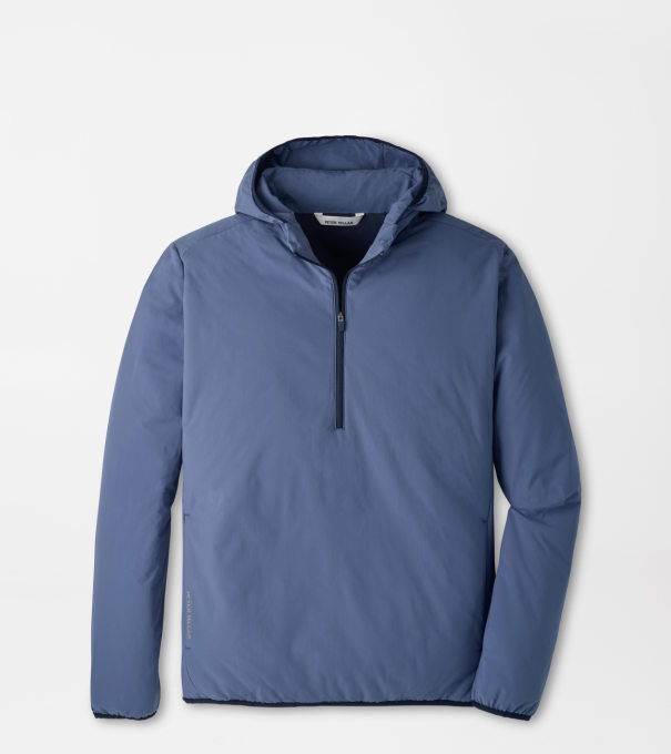 Ridge Half-Zip Hoodie in BALI BLUE