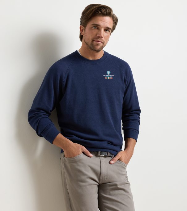 51st Walker Cup Crown Comfort Knit Crew in Navy