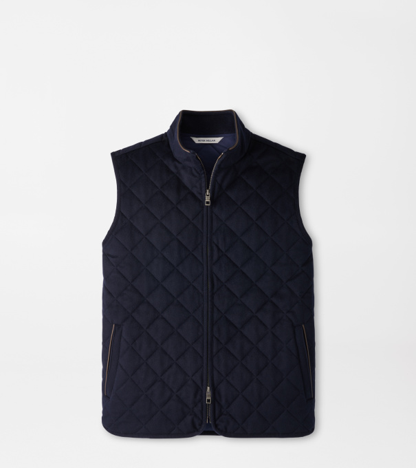 25th Anniversary Cashmere Essex Gilet in Navy