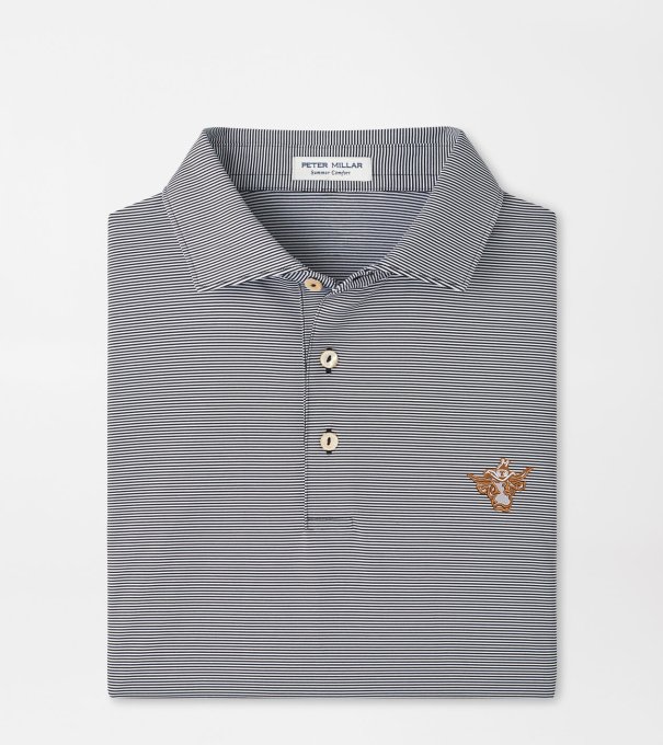 Texas Vault Jubilee Performance Jersey Polo in Black