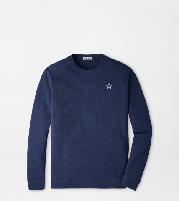 Dallas Cowboys Crown Comfort Knit Crew in Navy