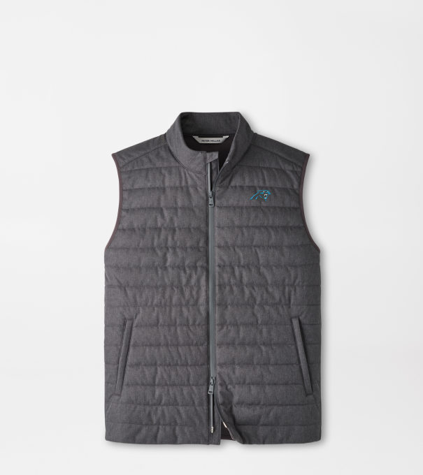 Carolina Panthers Parks Hybrid Vest in IRIDIUM