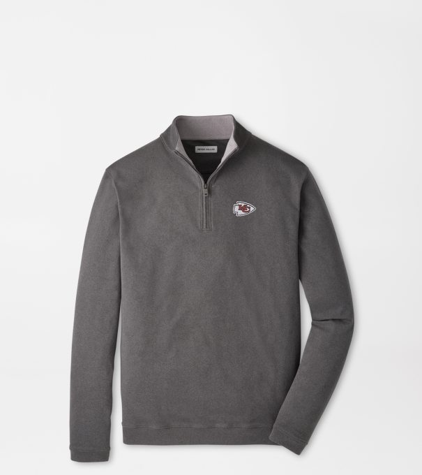 Kansas City Chiefs Ardent Air Performance Quarter-Zip in Iron