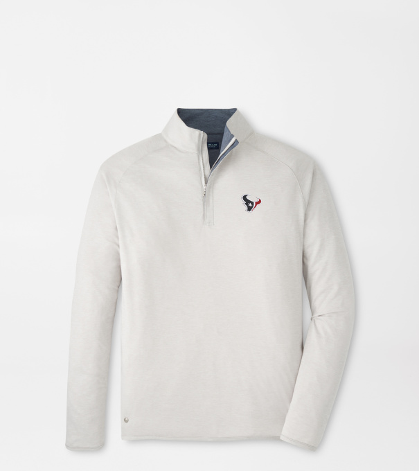 Houston Texans Stealth Performance Quarter-Zip in British Grey