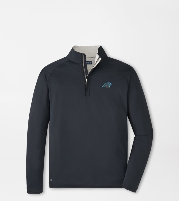 Carolina Panthers Stealth Performance Quarter-Zip in Black