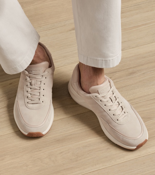 Journeyman Suede Sneaker in Stone